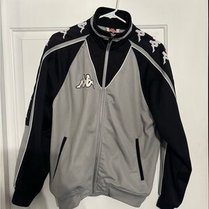 Kappa Black and Gray Men's Jacket